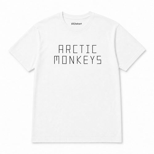 Arctic Monkeys Inspired Soft Print Tee — front view
