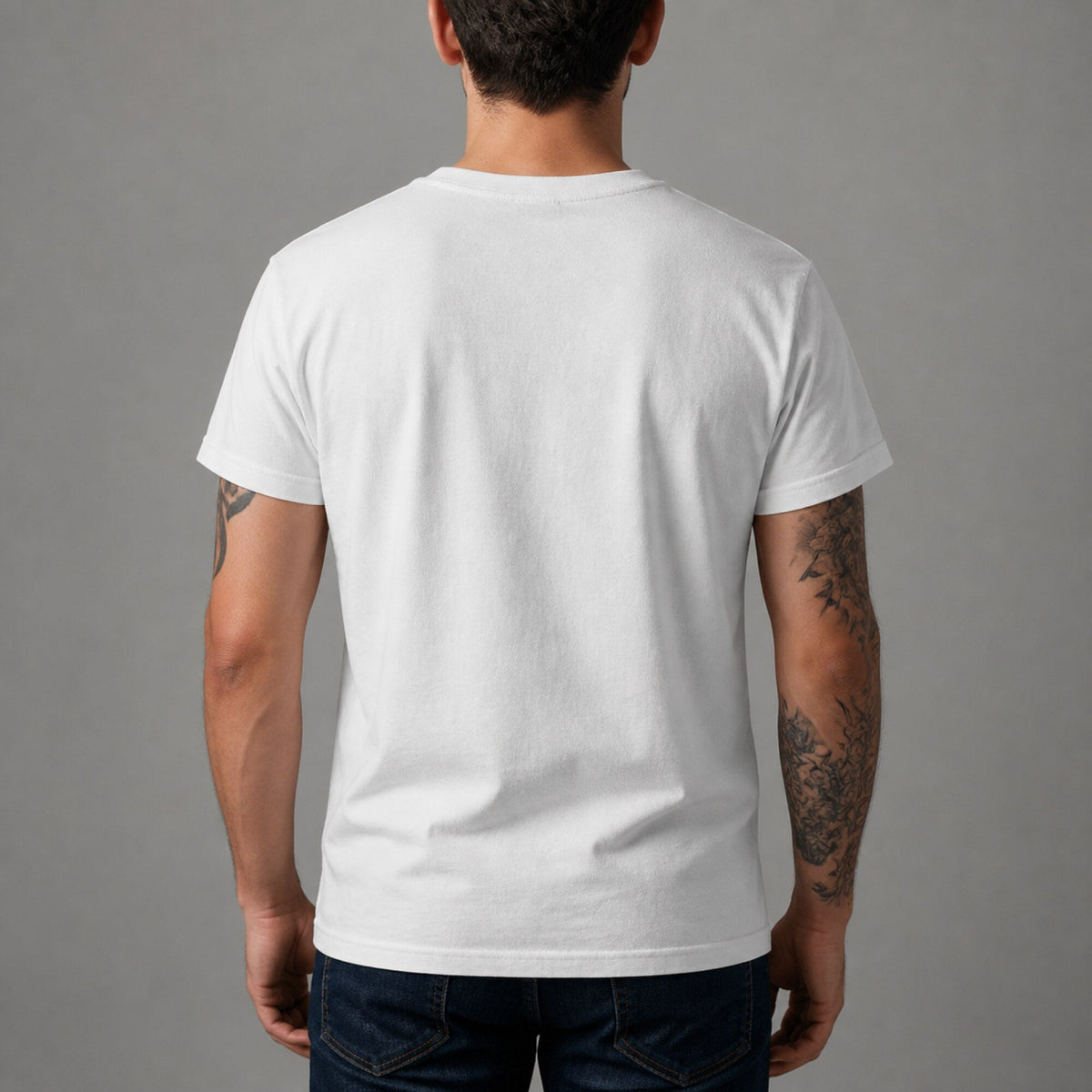 Arctic Monkeys Unisex T-Shirt — worn on model, back
