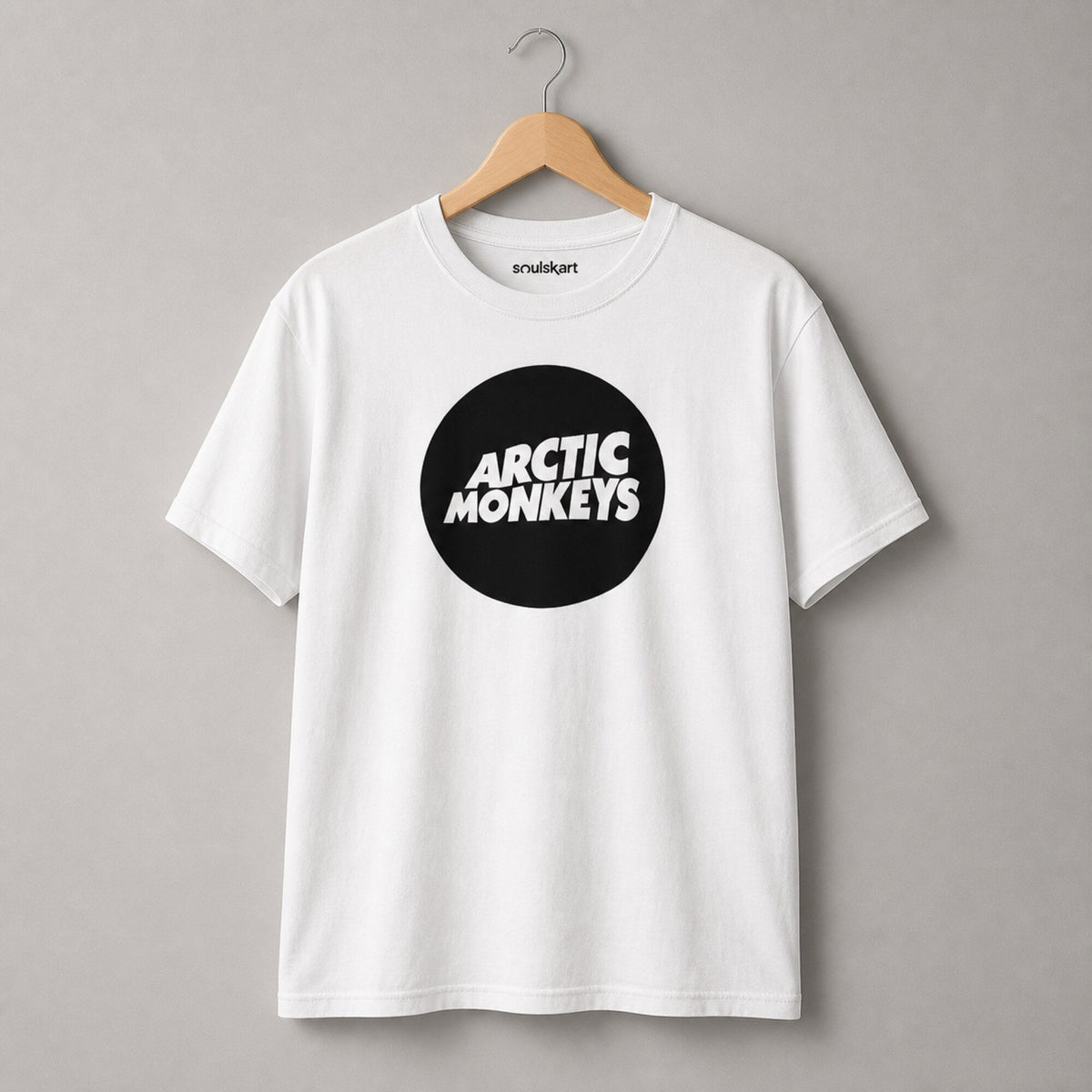 Arctic Monkeys Unisex T-Shirt — on hanger