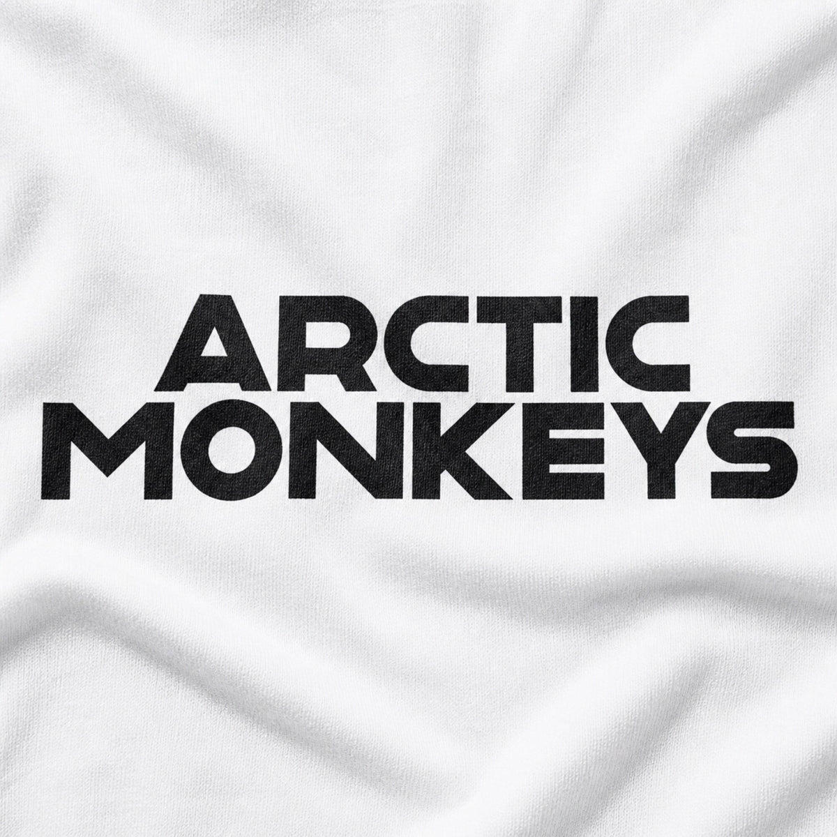 Arctic Monkeys Vibe Tee — print detail close-up