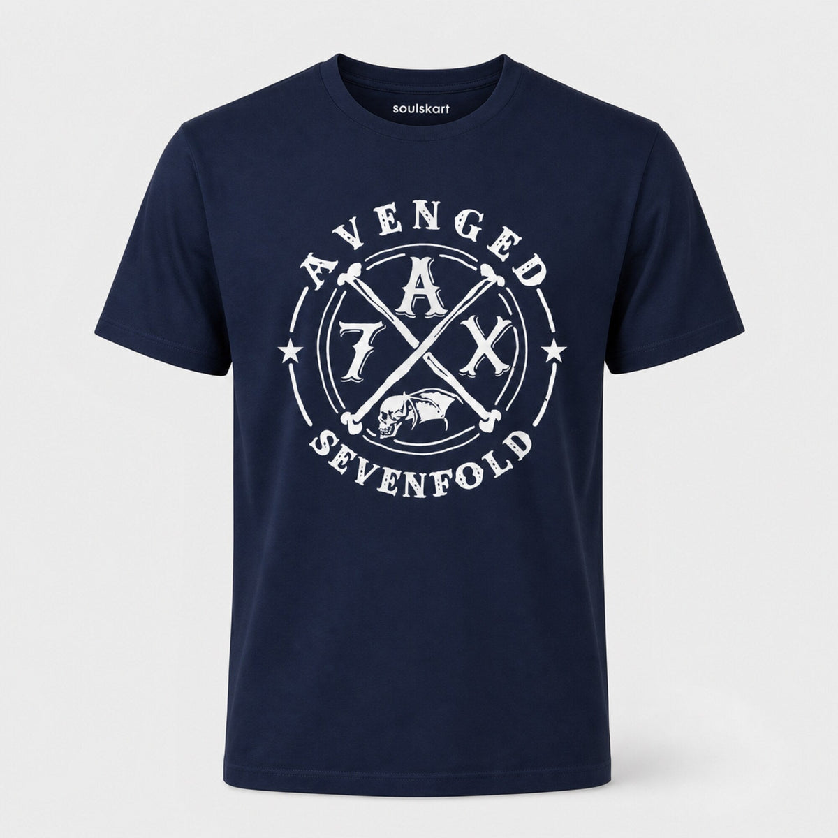 Avenged Sevenfold Band-Inspired Tee — front view