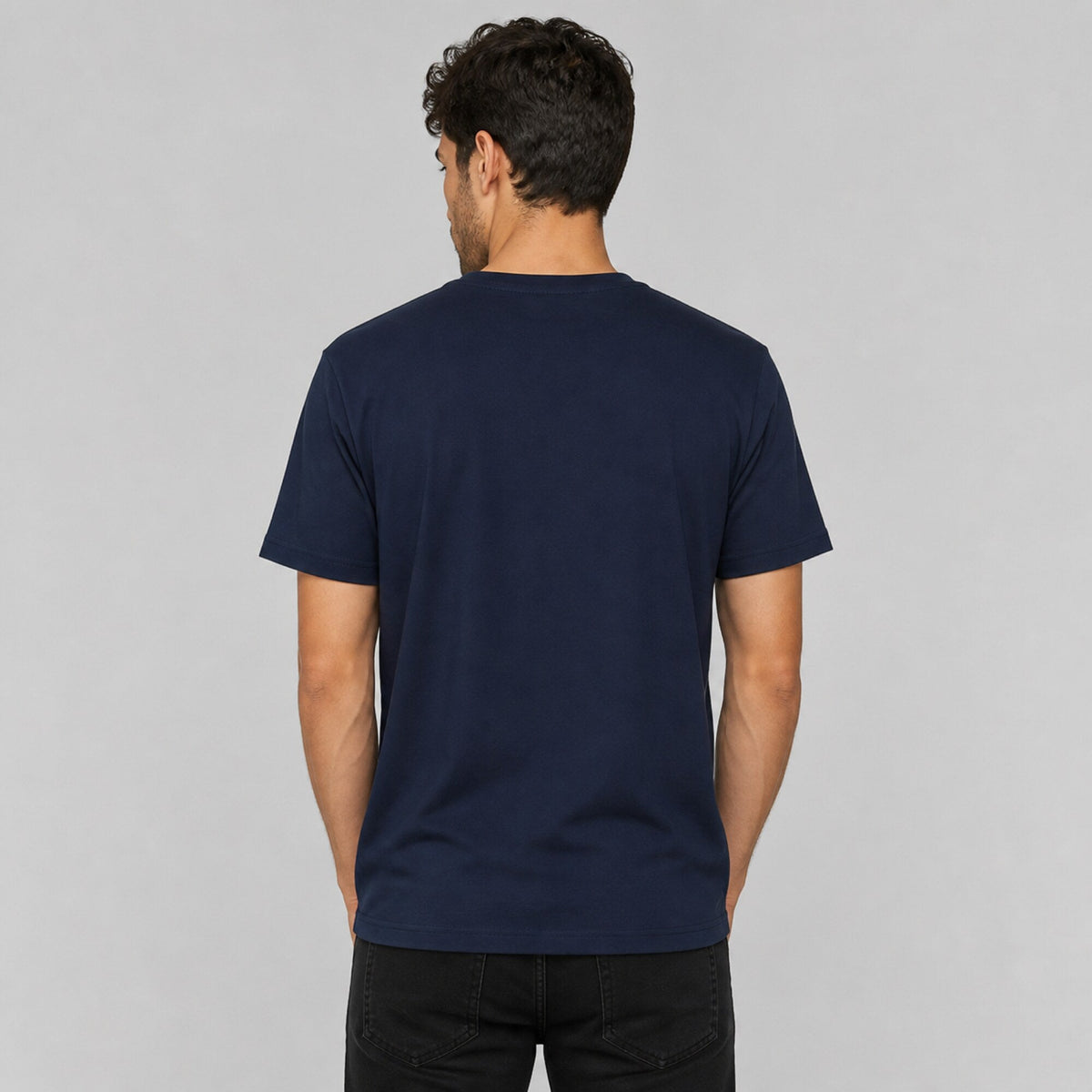 Avenged Sevenfold Band-Inspired Tee — worn on model, back