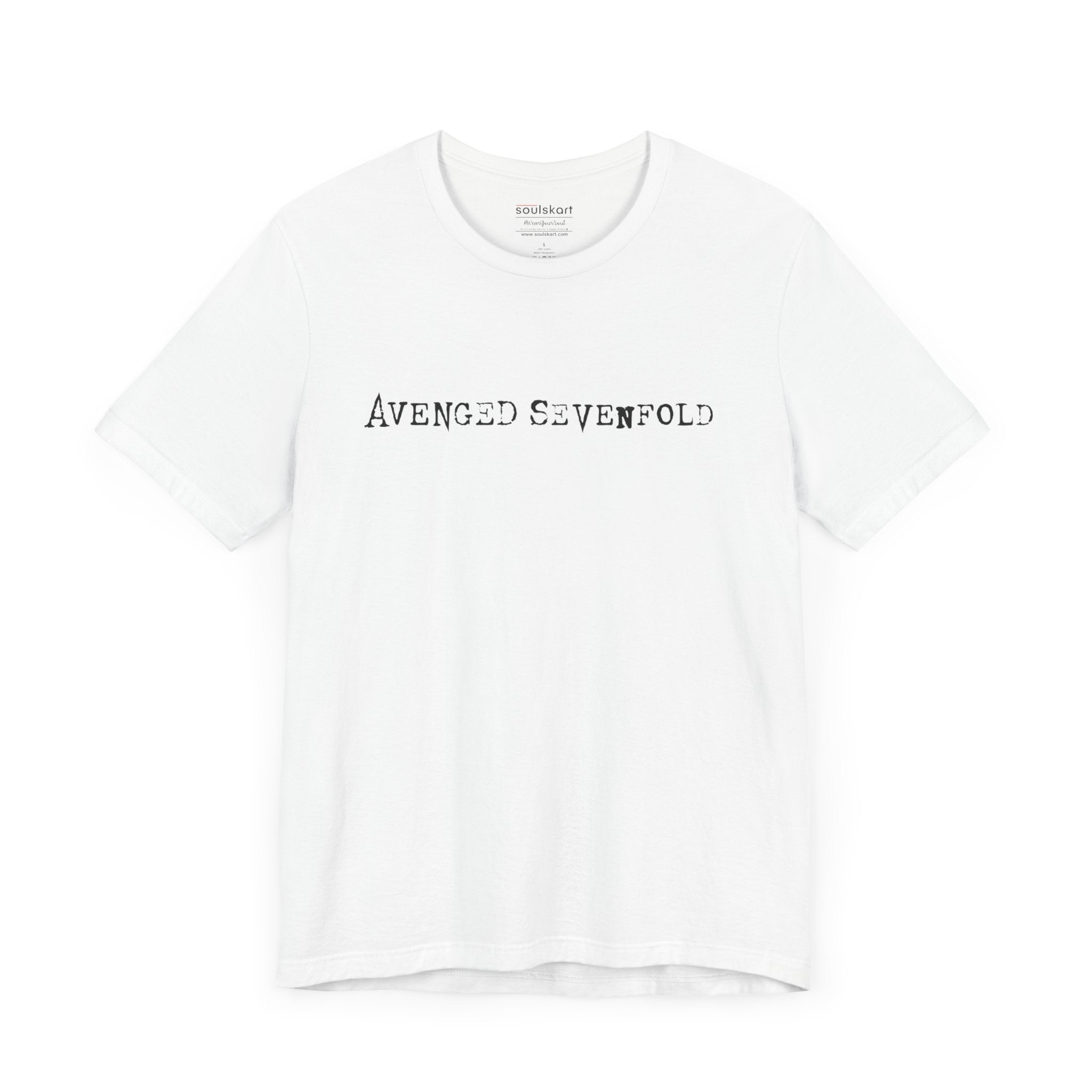 Avenged Sevenfold Fan Tee — back view