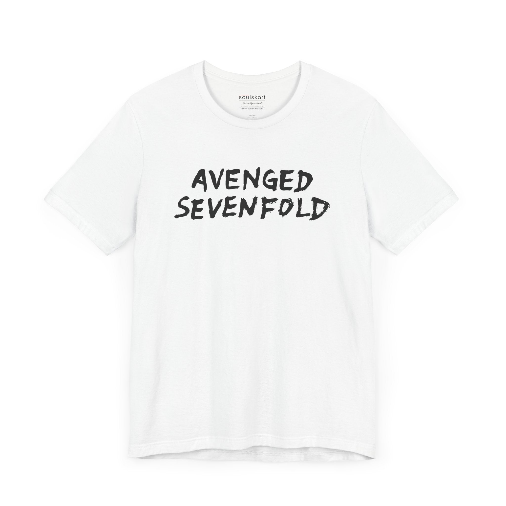 Avenged Sevenfold Tee — side view