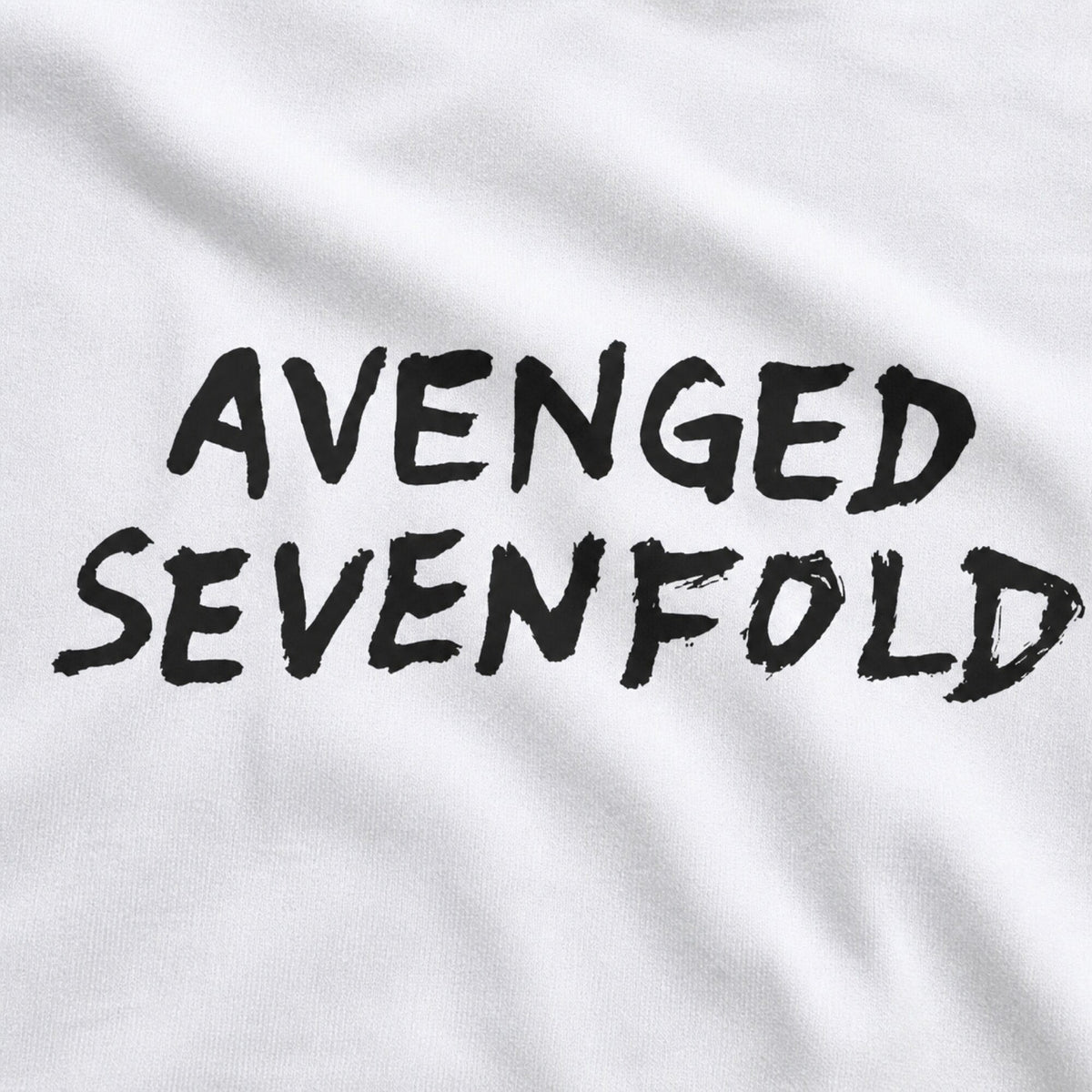 Avenged Sevenfold Tee - Music-Inspired T-Shirt — print detail close-up
