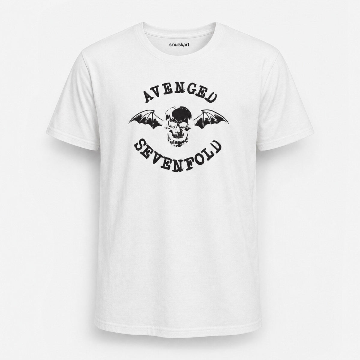 Avenged Sevenfold Deathbat Seal Tee — front view