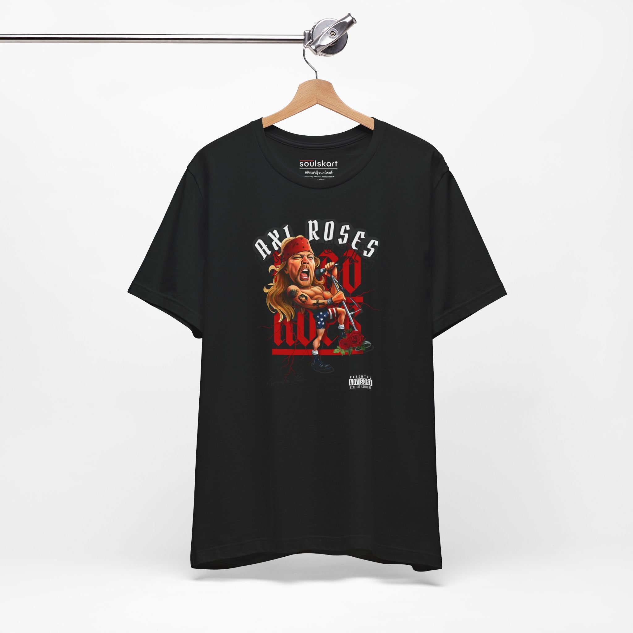 Axl Rose Guns N’ Roses Graphic T-Shirt — side view