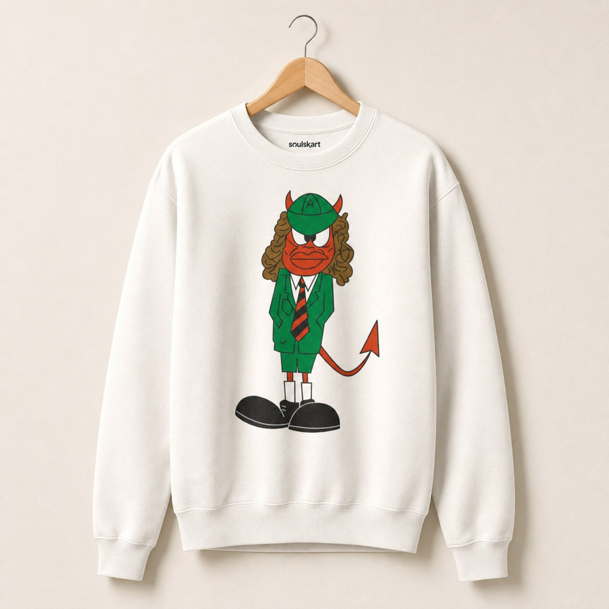 Axl Rose Guns N Roses Unisex Premium Sweatshirt — on hanger