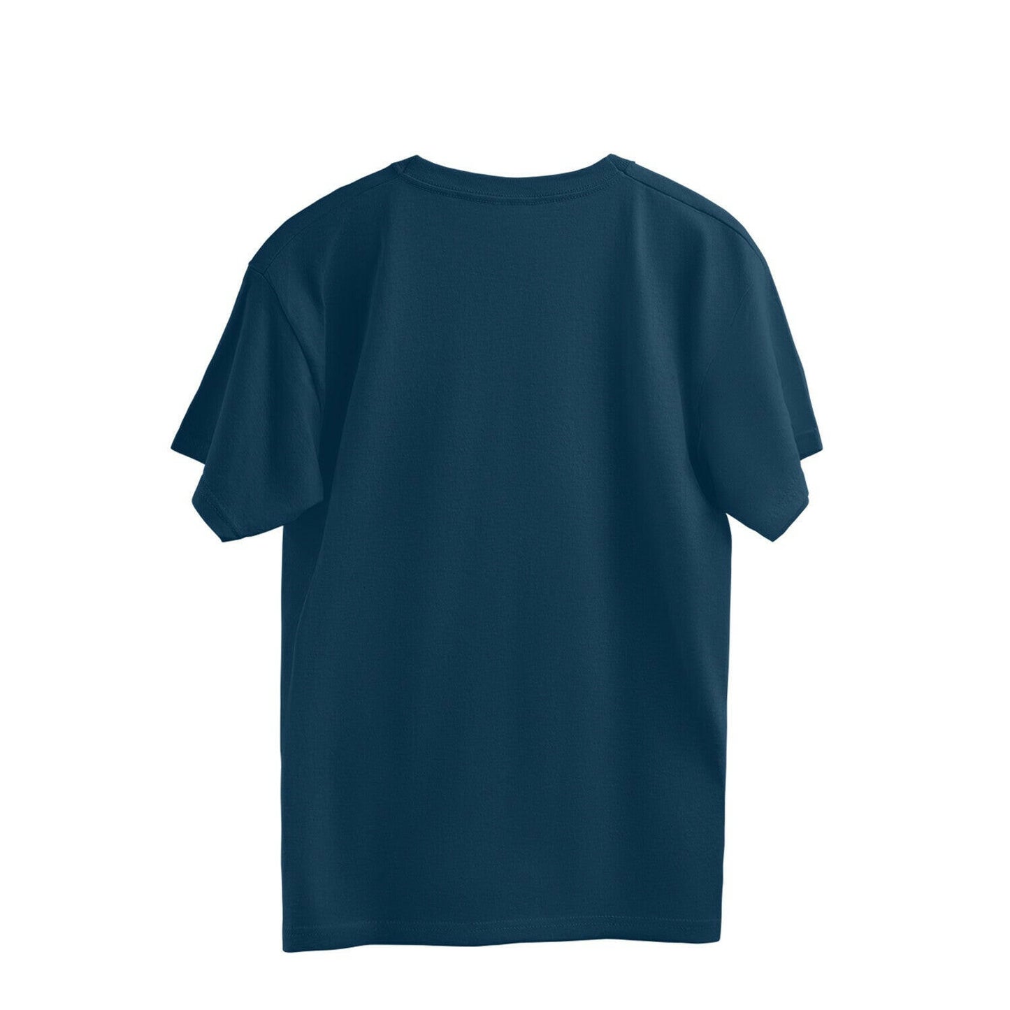 Chess print oversized tee back, unisex