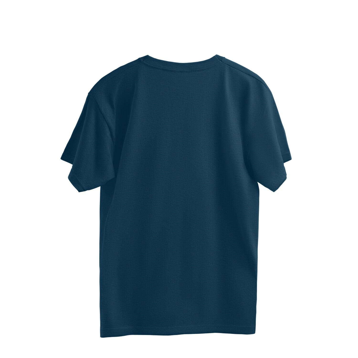 Chess print oversized tee back, unisex