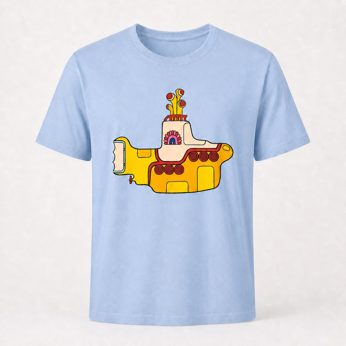 Beatles Yellow Submarine Tee - Classic Rock Vibes — front view