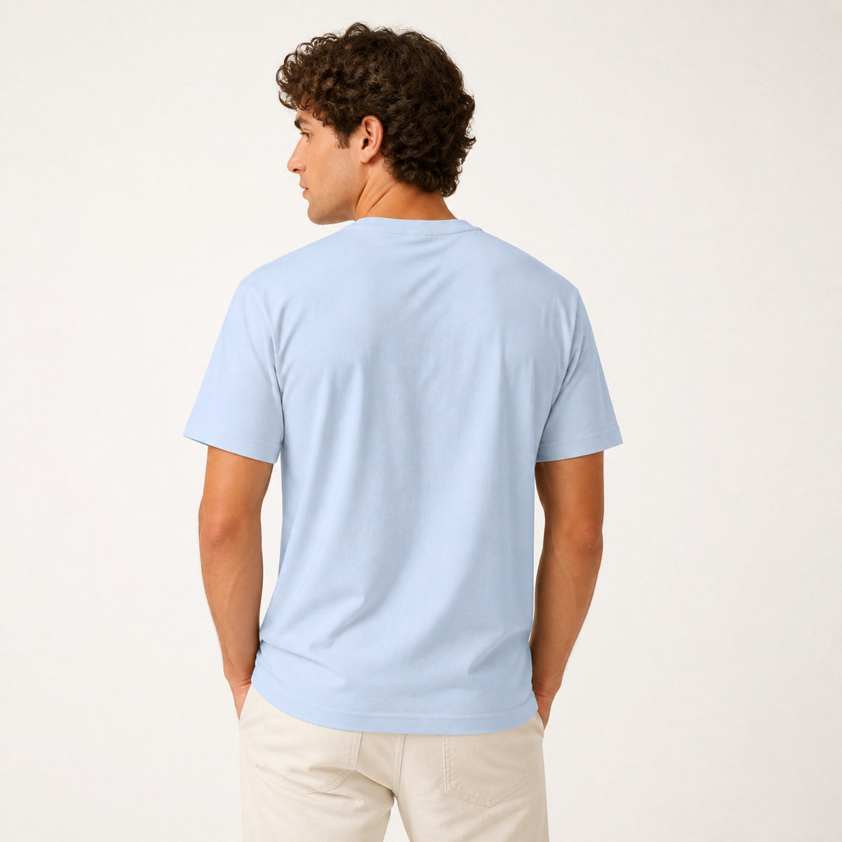Beatles Yellow Submarine Tee - Classic Rock Vibes — worn on model, back