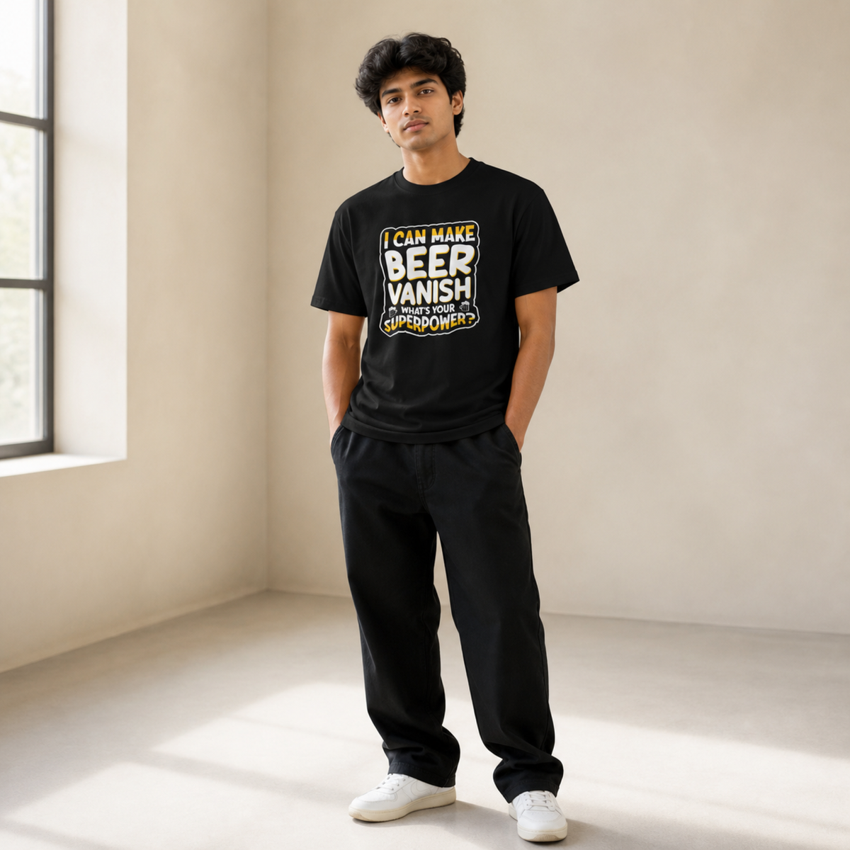 Beer Vanishing Superpower T-Shirt
