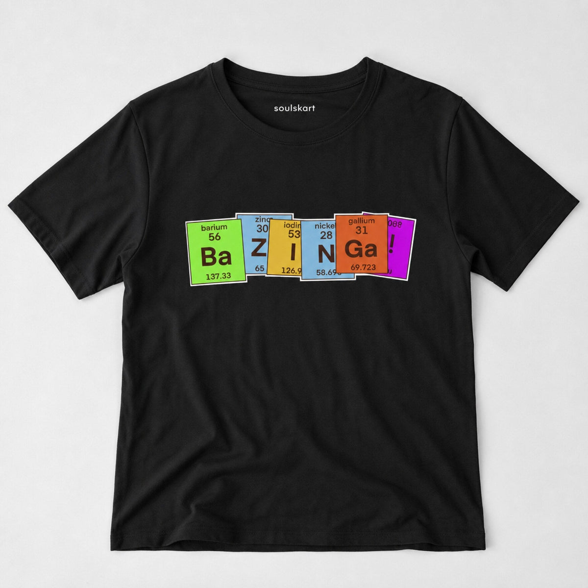 Big Bang Theory Bazinga! Graphic Tee — on hanger
