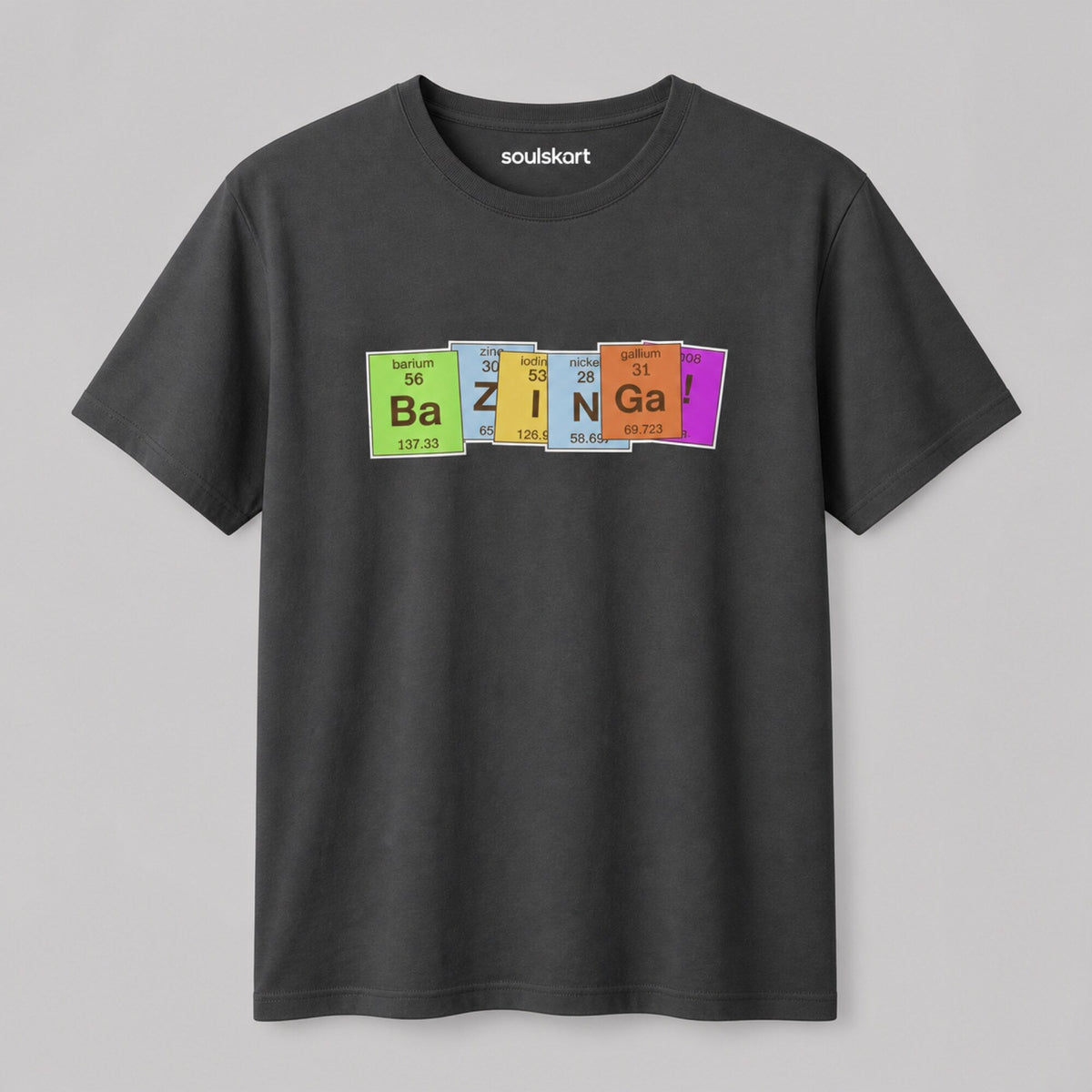Big Bang Theory Bazinga! Unisex T-Shirt — front view