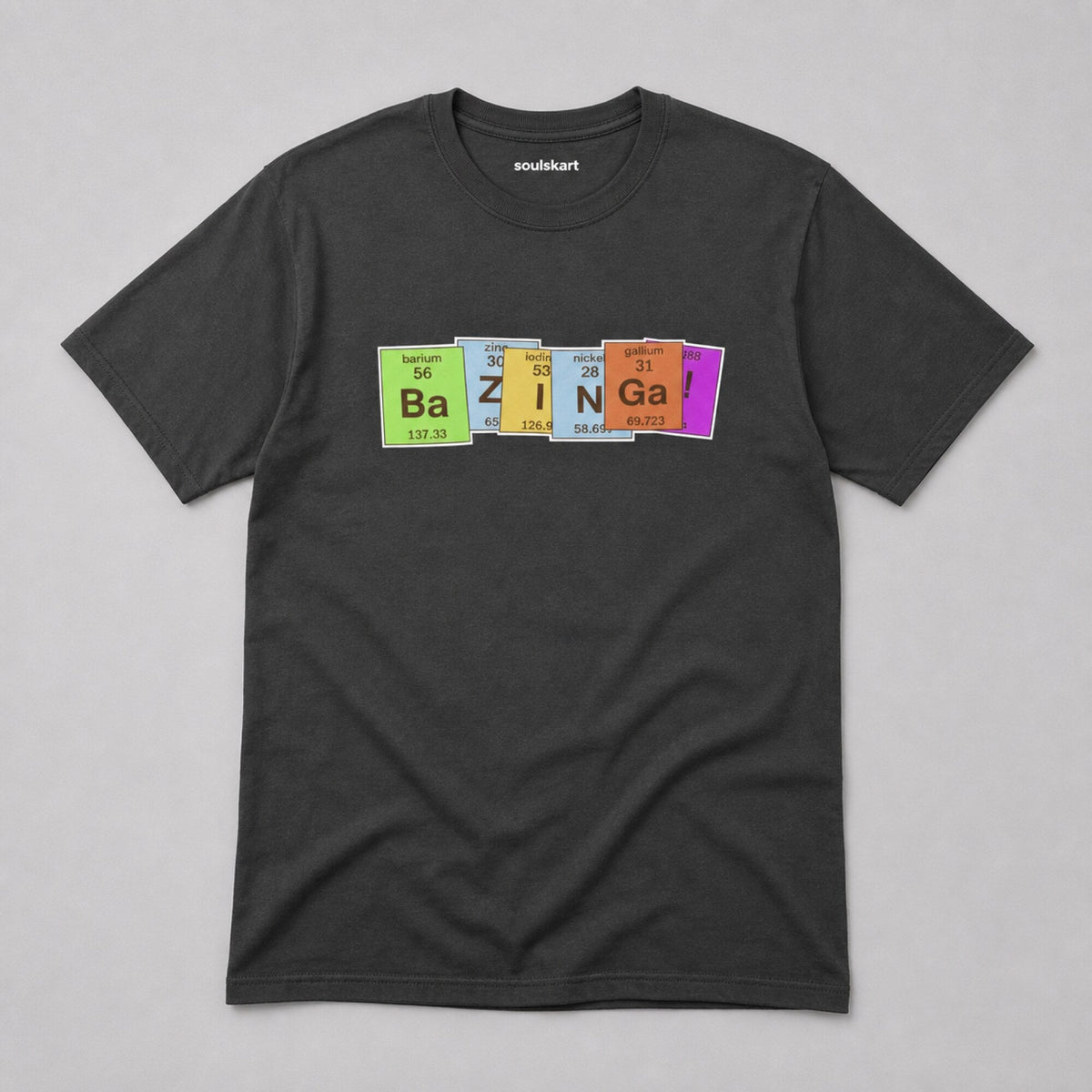 Big Bang Theory Bazinga! Unisex T-Shirt — on hanger