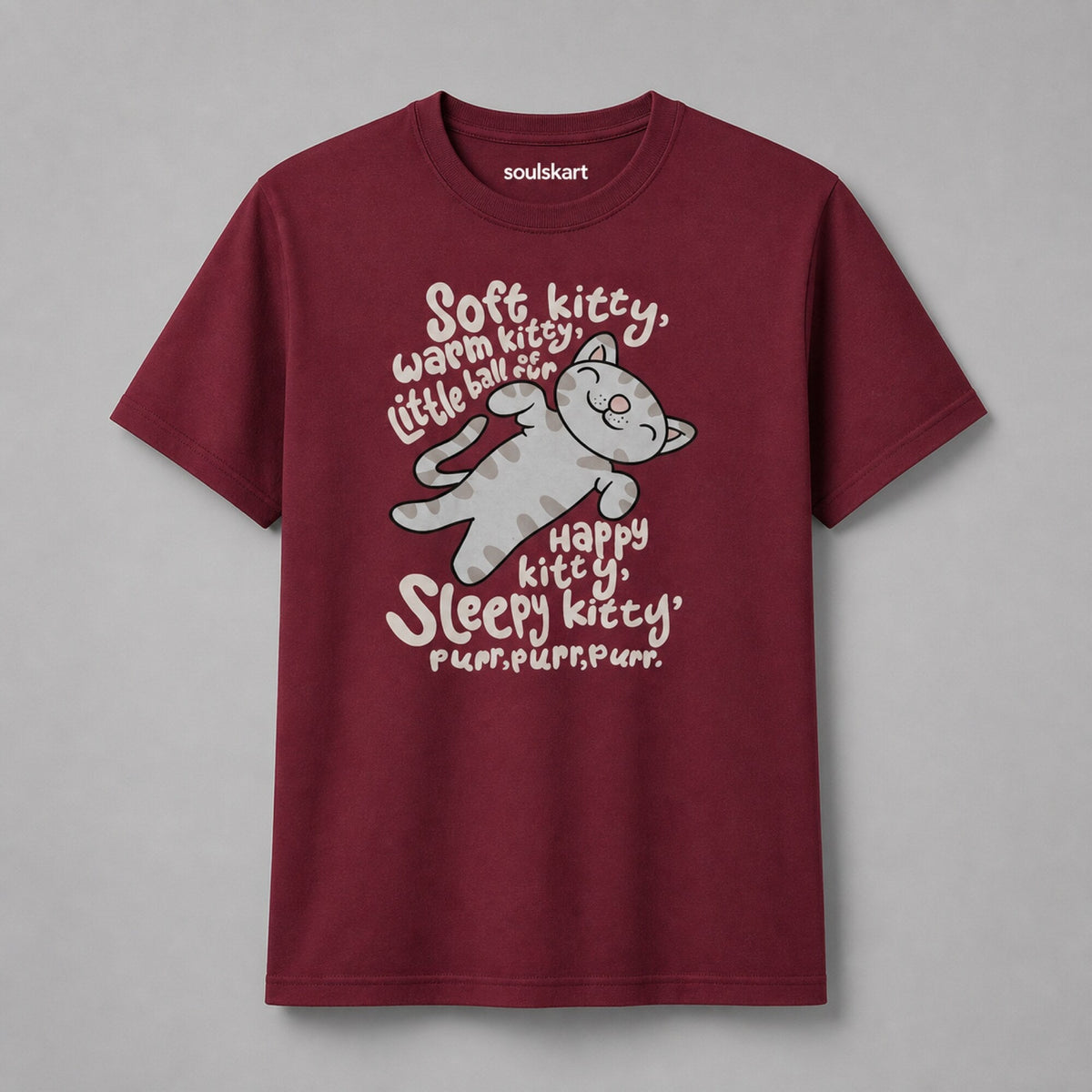 Big Bang Theory Soft Kitty Unisex T-Shirt — front view