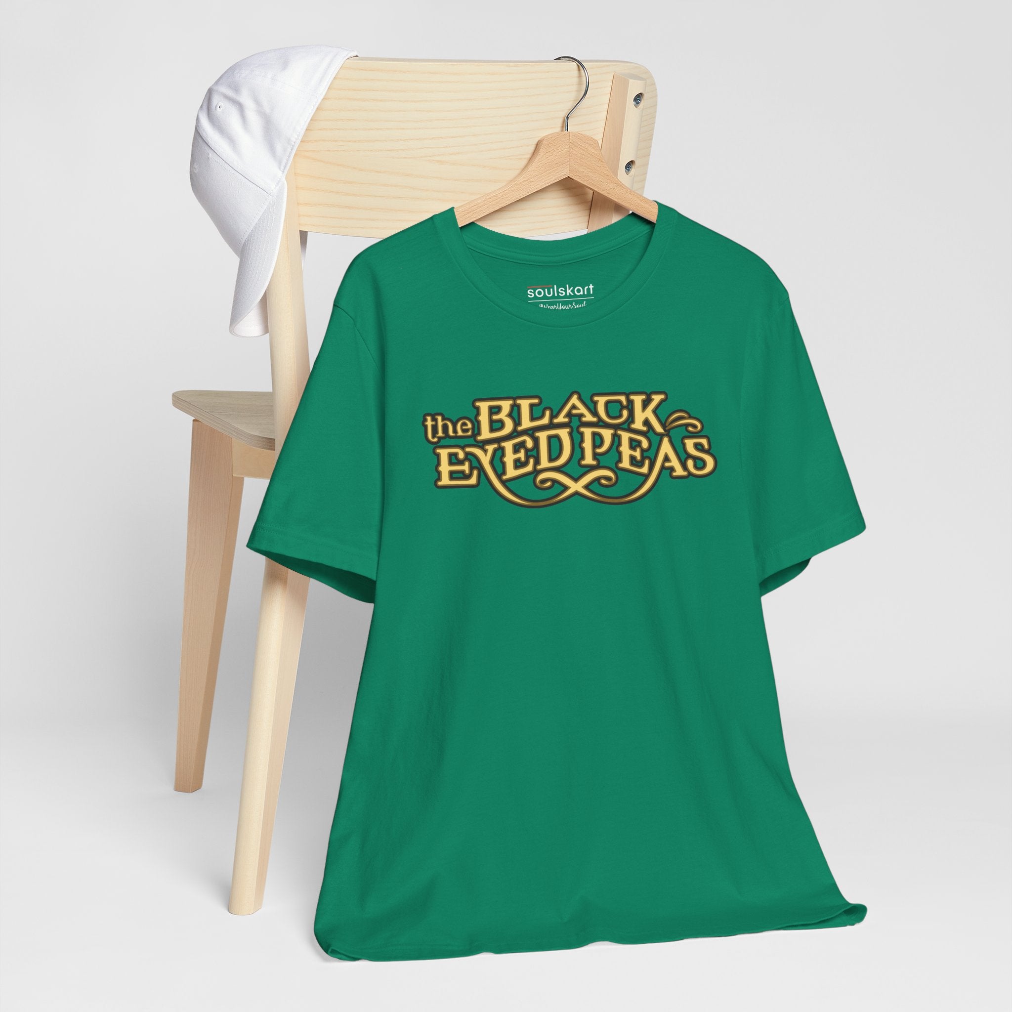 Black Eyed Peas Fan Tee — worn on model