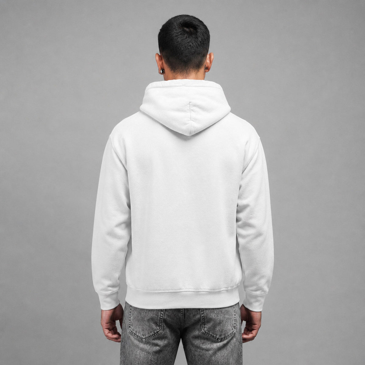 Black Sabbath Unisex Hoodie — worn on model, back