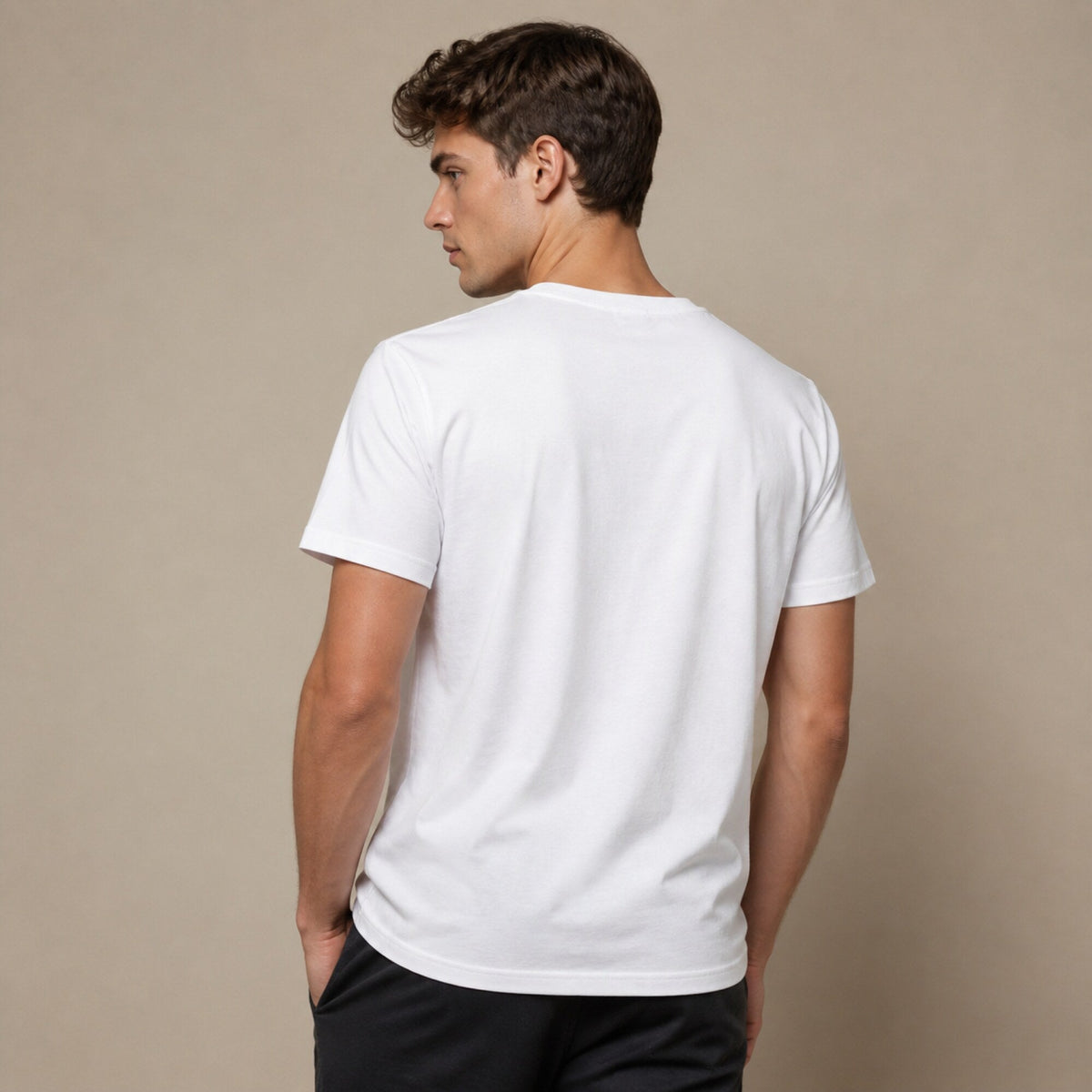 Blink-182 Band Inspired T-Shirt — worn on model, back