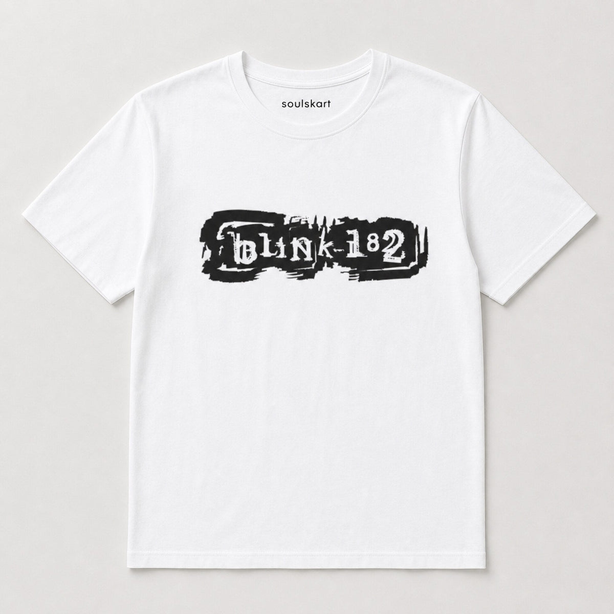 Blink-182 Band Inspired T-Shirt — on hanger