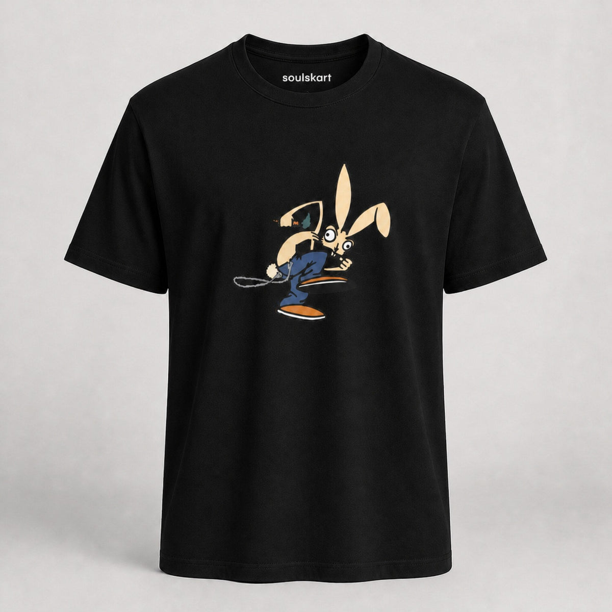 Blink-182 Skating Bunny Tee — front view
