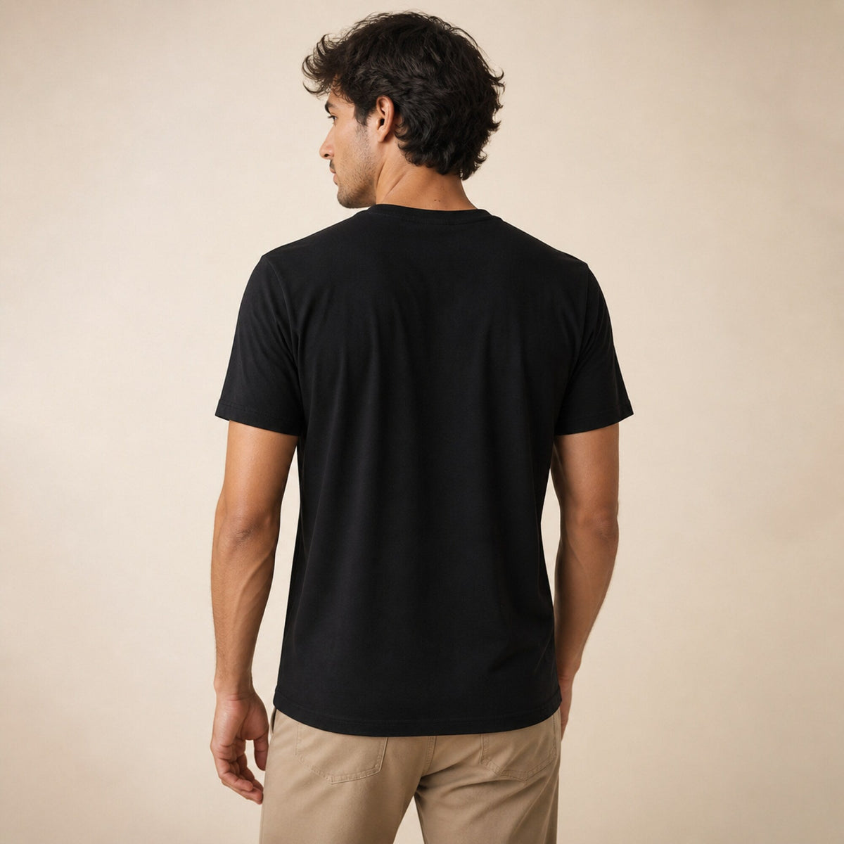Blink-182 Skating Bunny Tee — worn on model, back