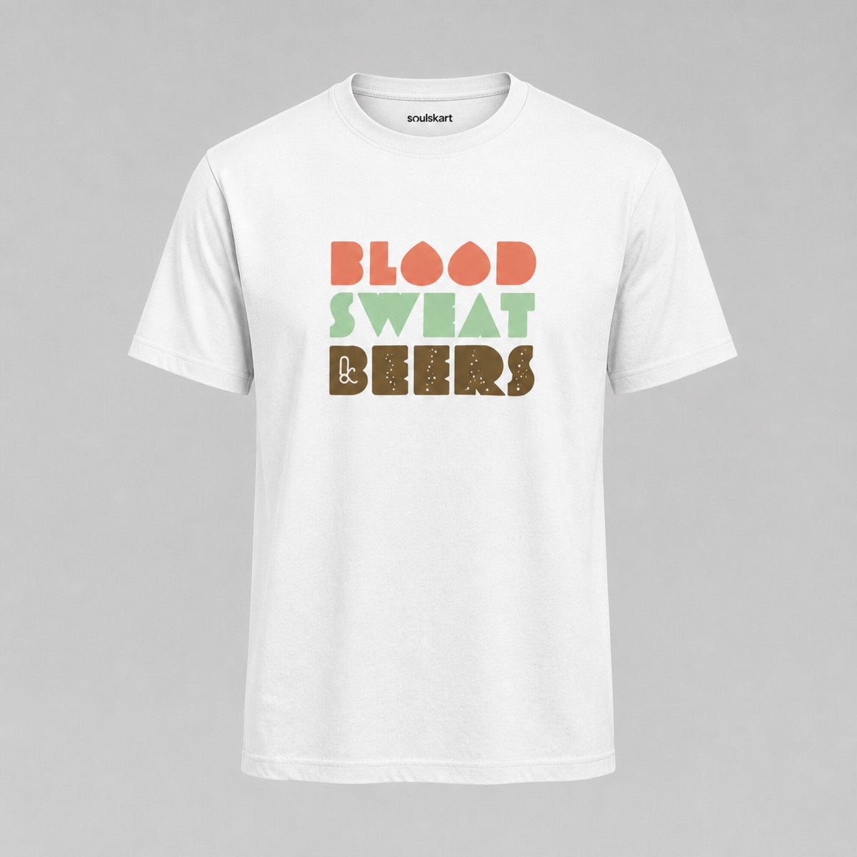 Blood Sweat Beers Unisex T-Shirt — front view