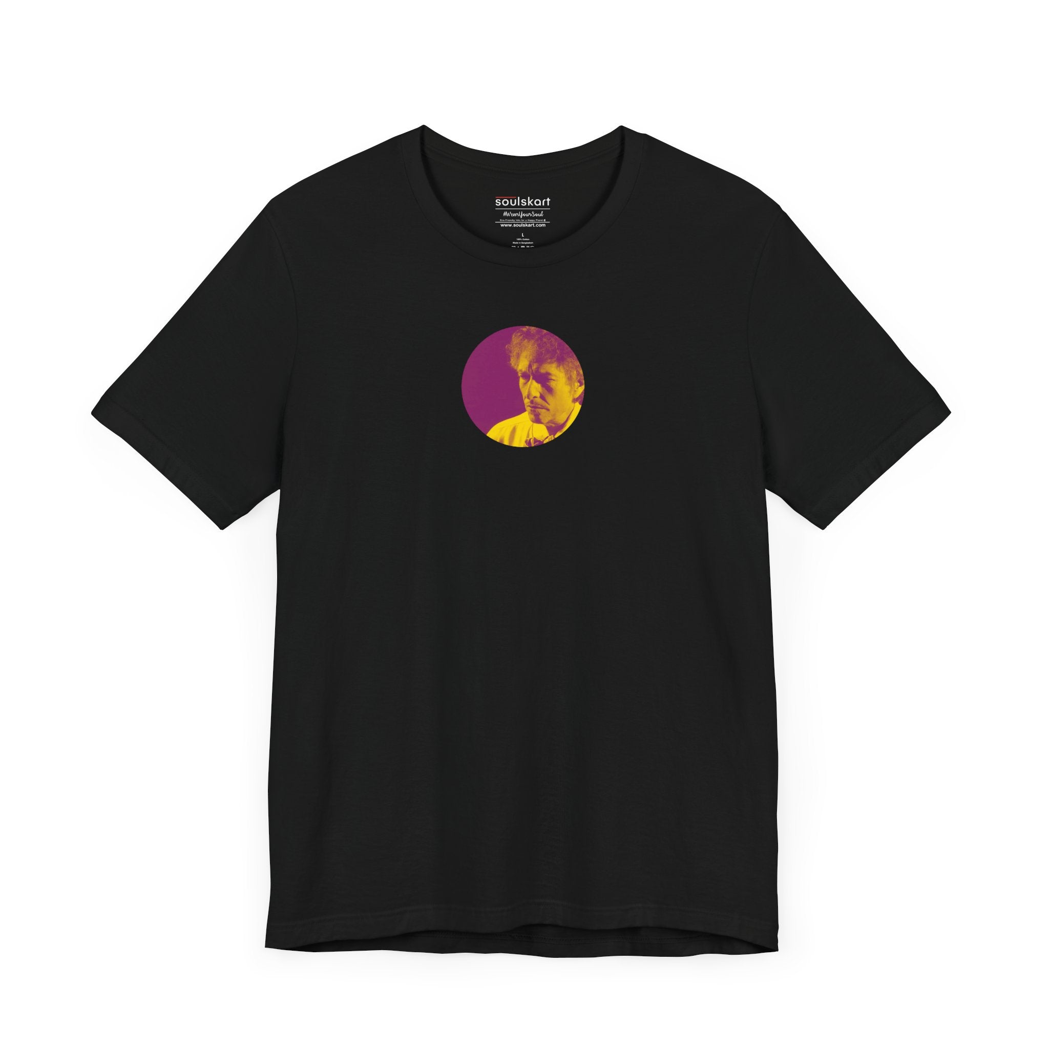 Bob Dylan Vintage-Inspired Unisex T-Shirt — side view