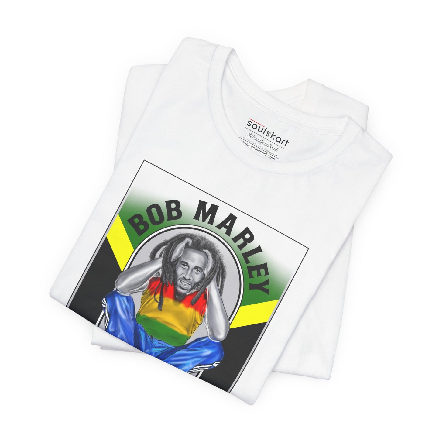 Bob Marley "Natural Mystic" Inspired Unisex Tee — product photo 6