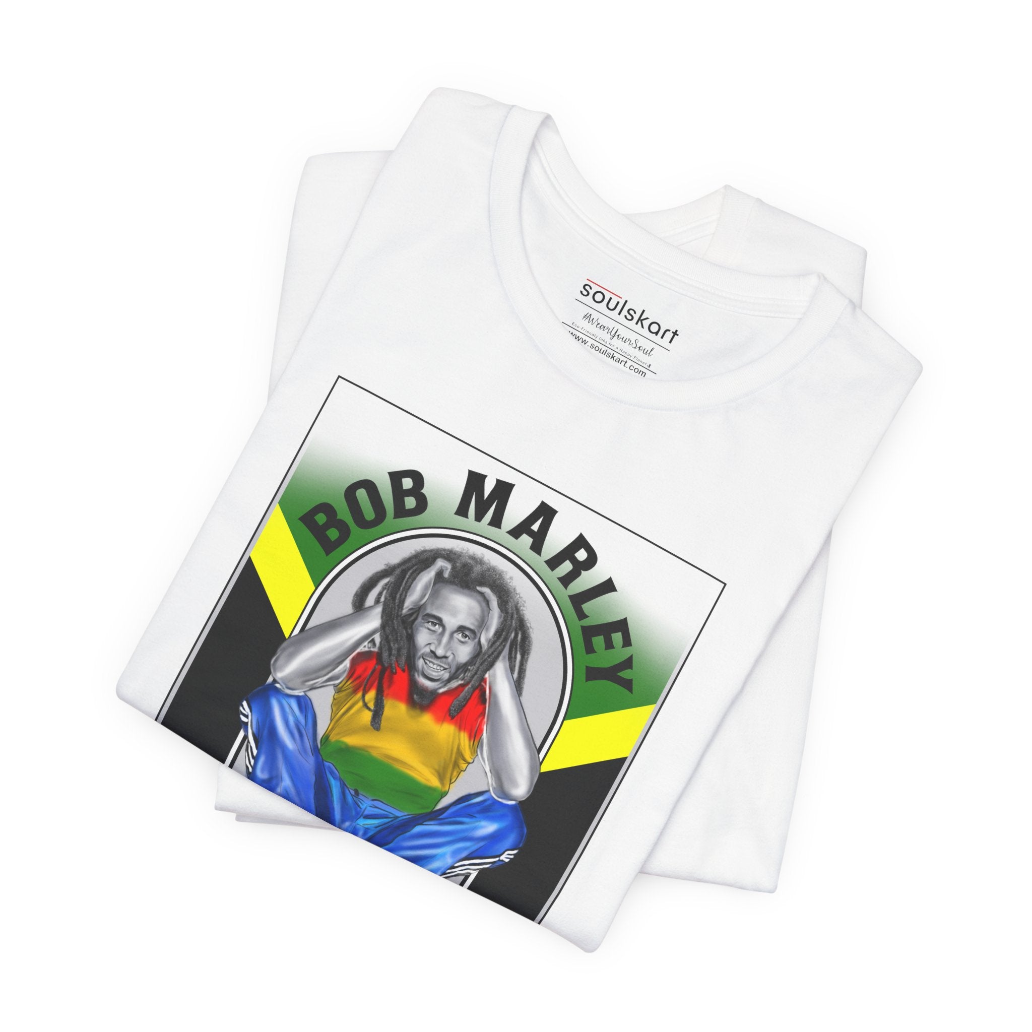 Bob Marley "Natural Mystic" Inspired Unisex Tee — product photo 6