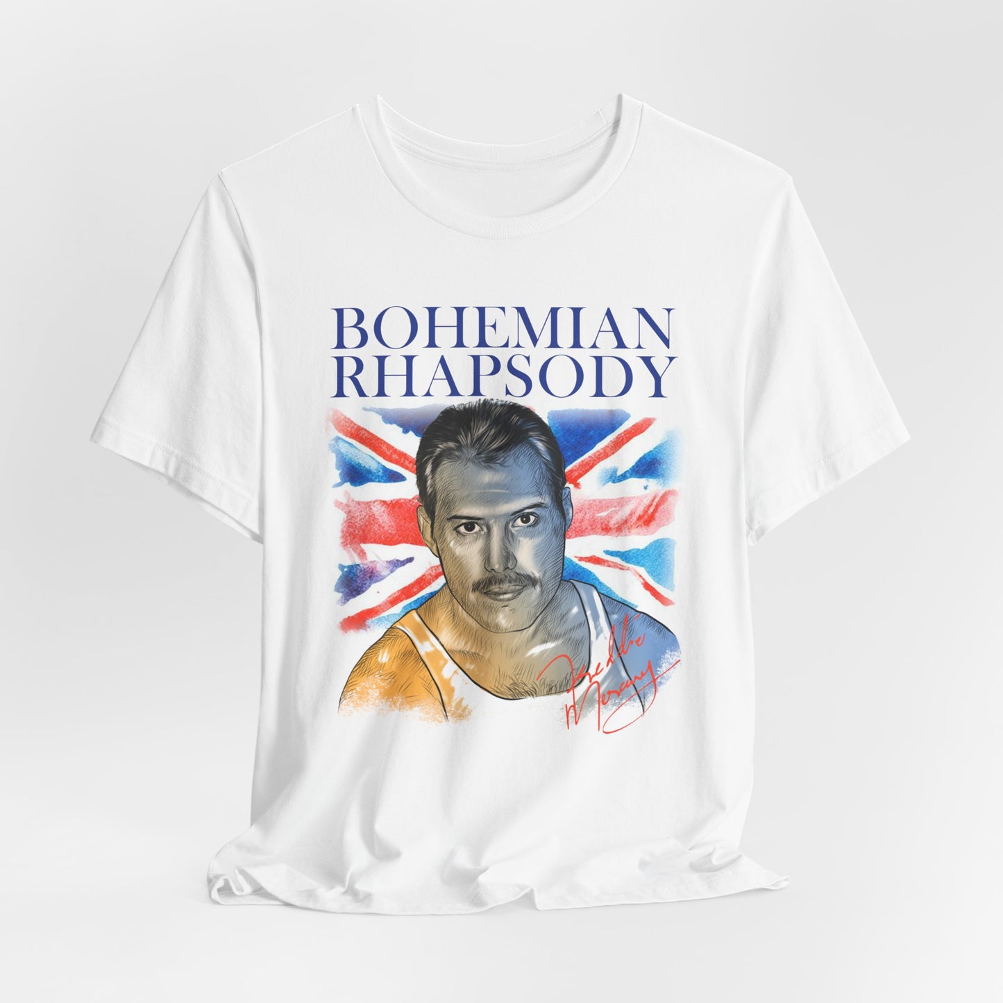 Bohemian Rhapsody Freddie Mercury Inspired Unisex Tee — main product image