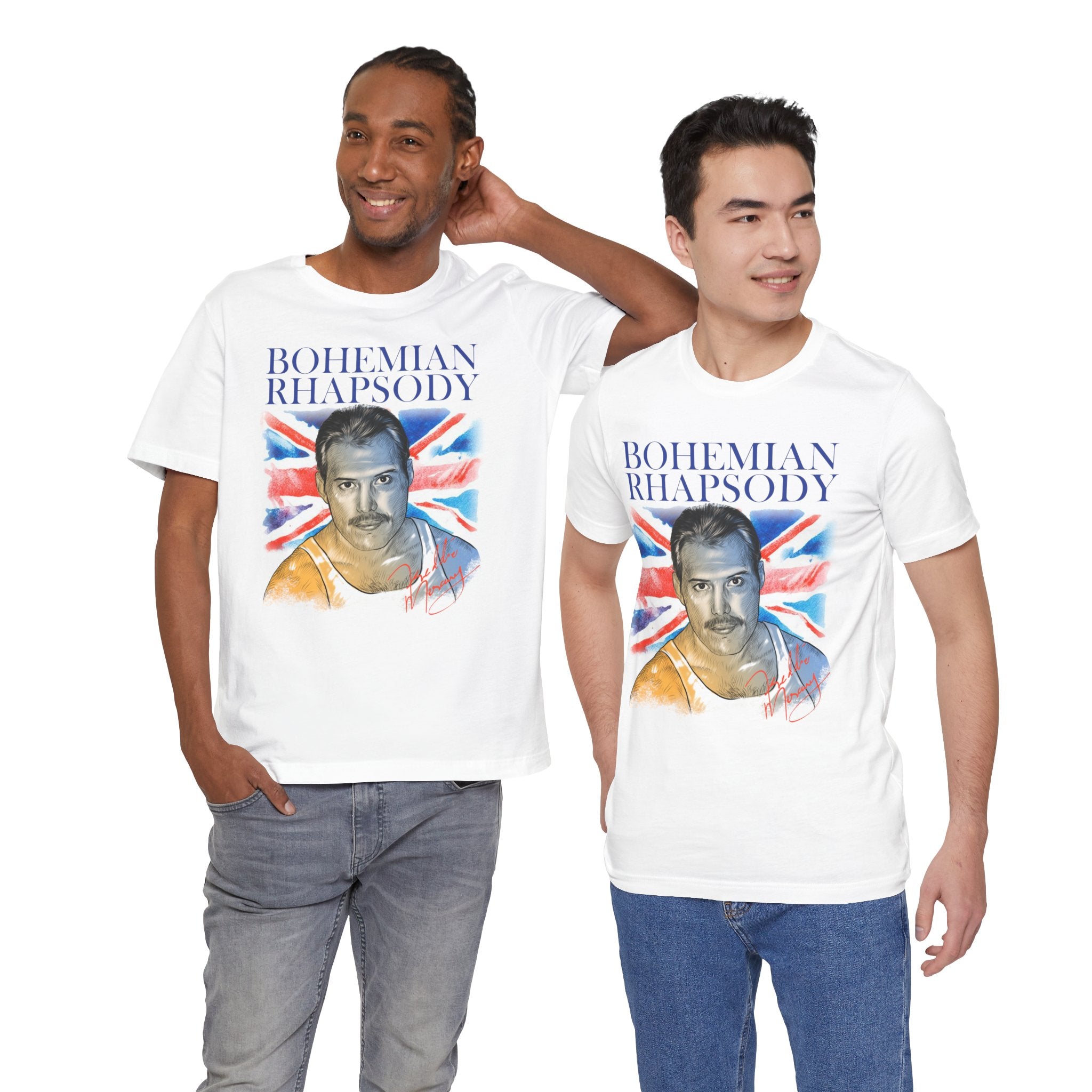 Bohemian Rhapsody Freddie Mercury Inspired Unisex Tee — product photo 11