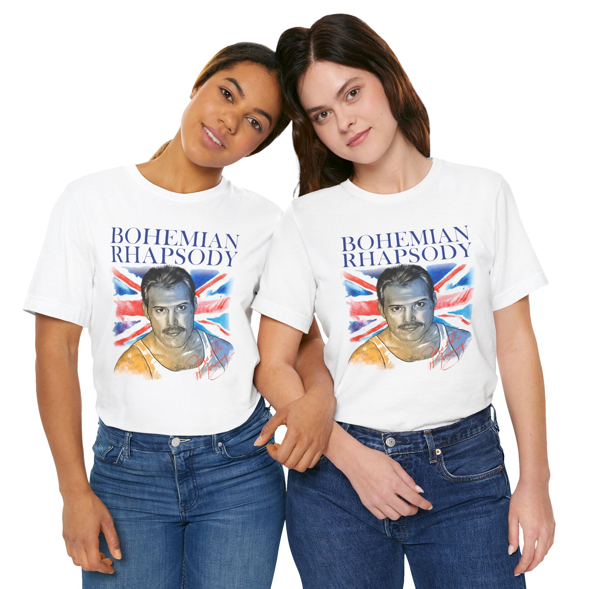 Bohemian Rhapsody Freddie Mercury Inspired Unisex Tee — product photo 9