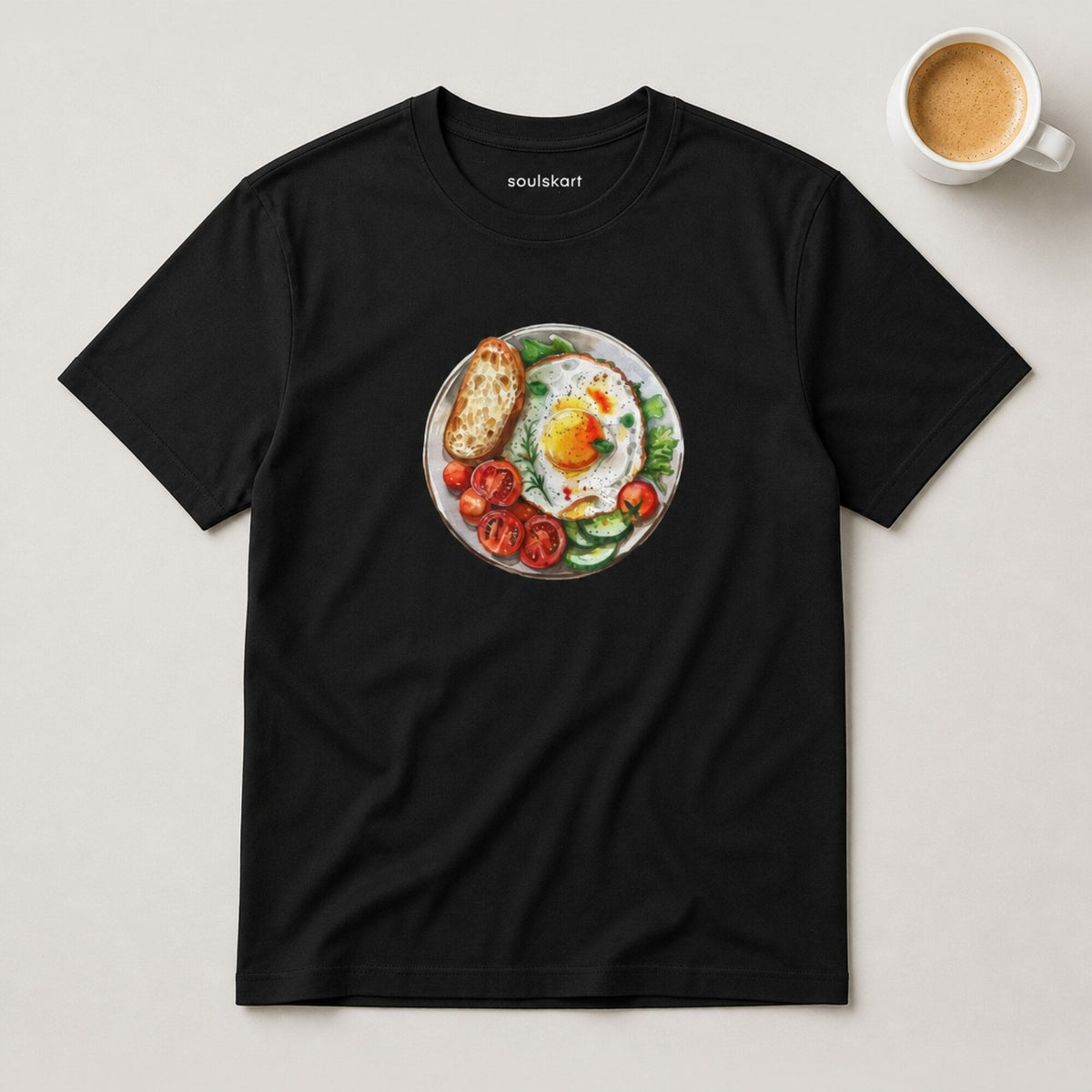 Breakfast Club T-Shirt: All-Day Brunch Vibes — on hanger