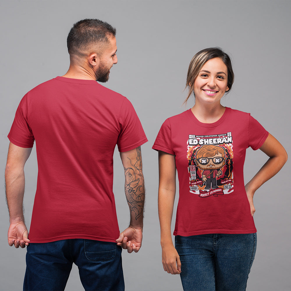 Ed Sheeran Pop Art Unisex T-Shirt - Soulskart