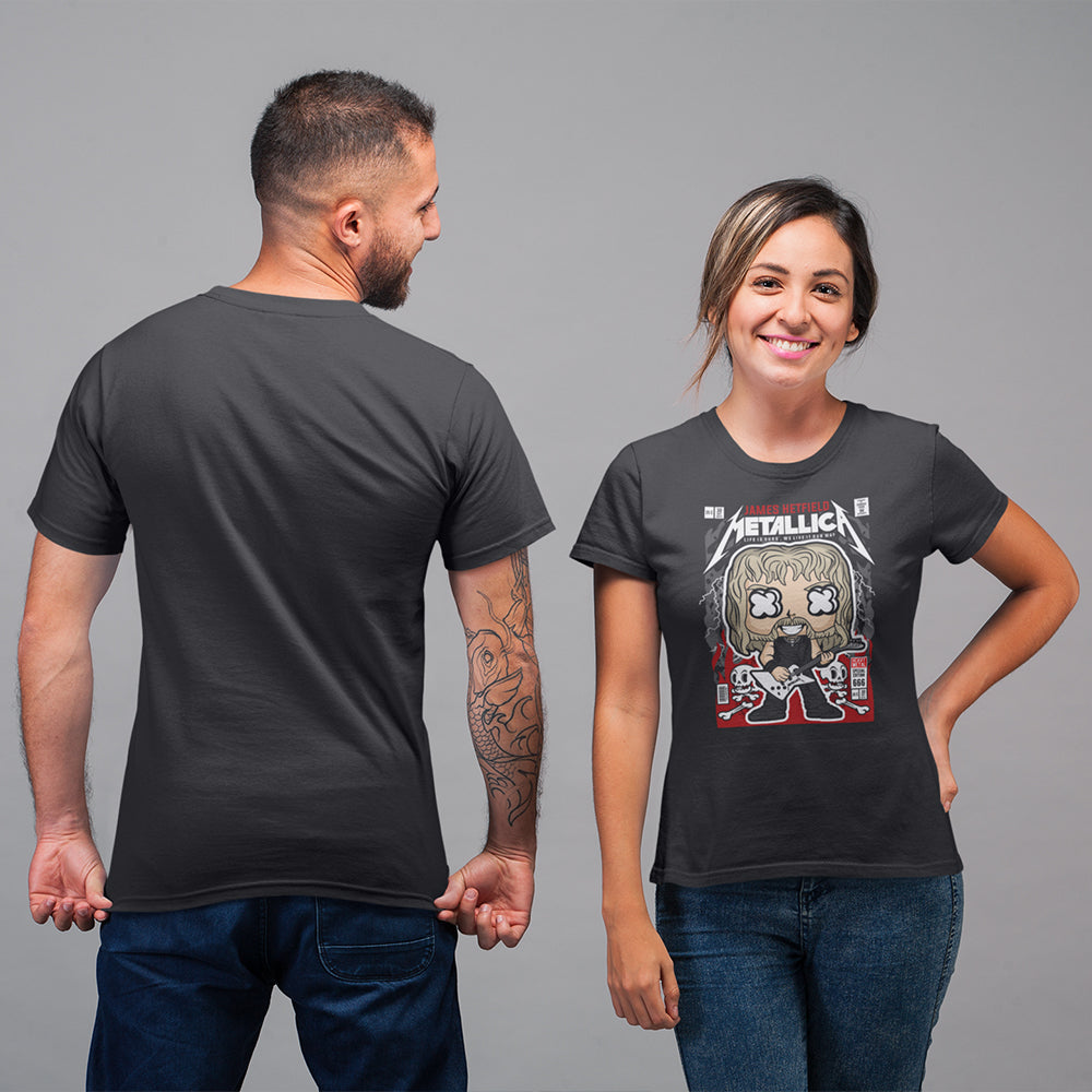 Metallica Pop Art Unisex T-Shirt - Soulskart