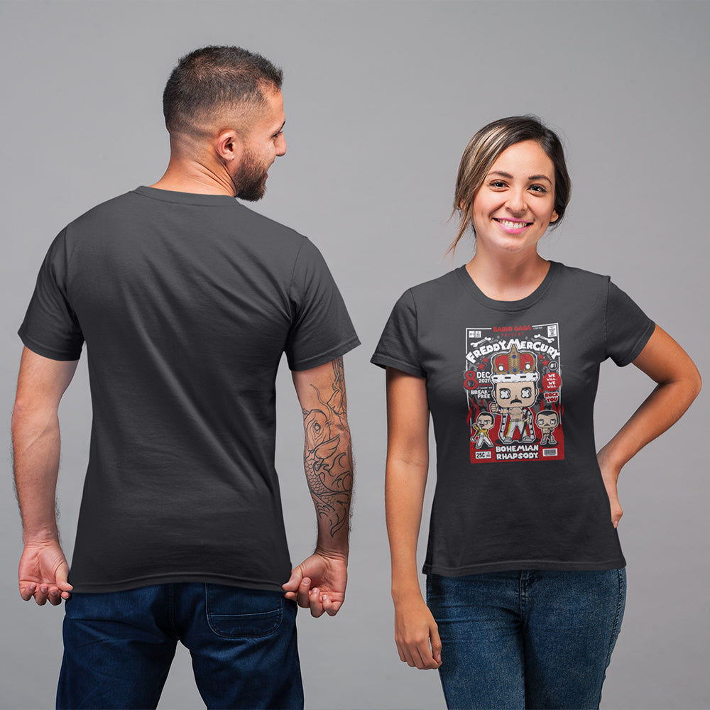Queen Bohemian Rhapsody Pop Art Unisex T-Shirt — product photo 6