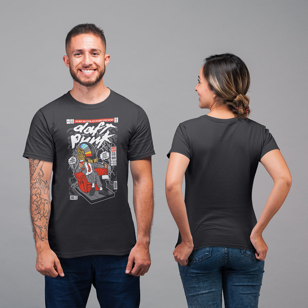 Daft Punk Pop Art Unisex t-Shirt - Soulskart