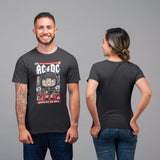 AC/DC Angus Young Pop Art Unisex T-Shirt - Detail Shot