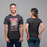 Billy Idol Pop Art Unisex T-Shirt - Detail Shot