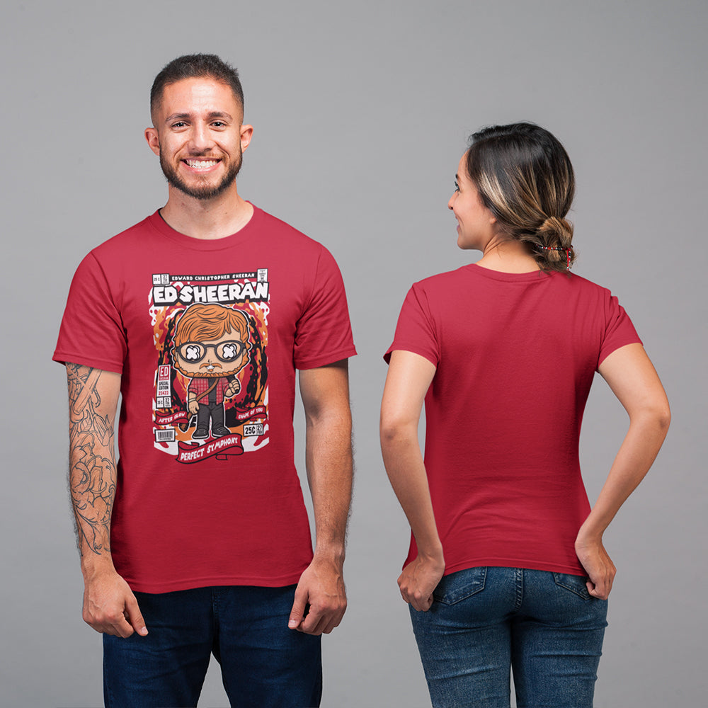 Ed Sheeran Pop Art Unisex T-Shirt - Soulskart