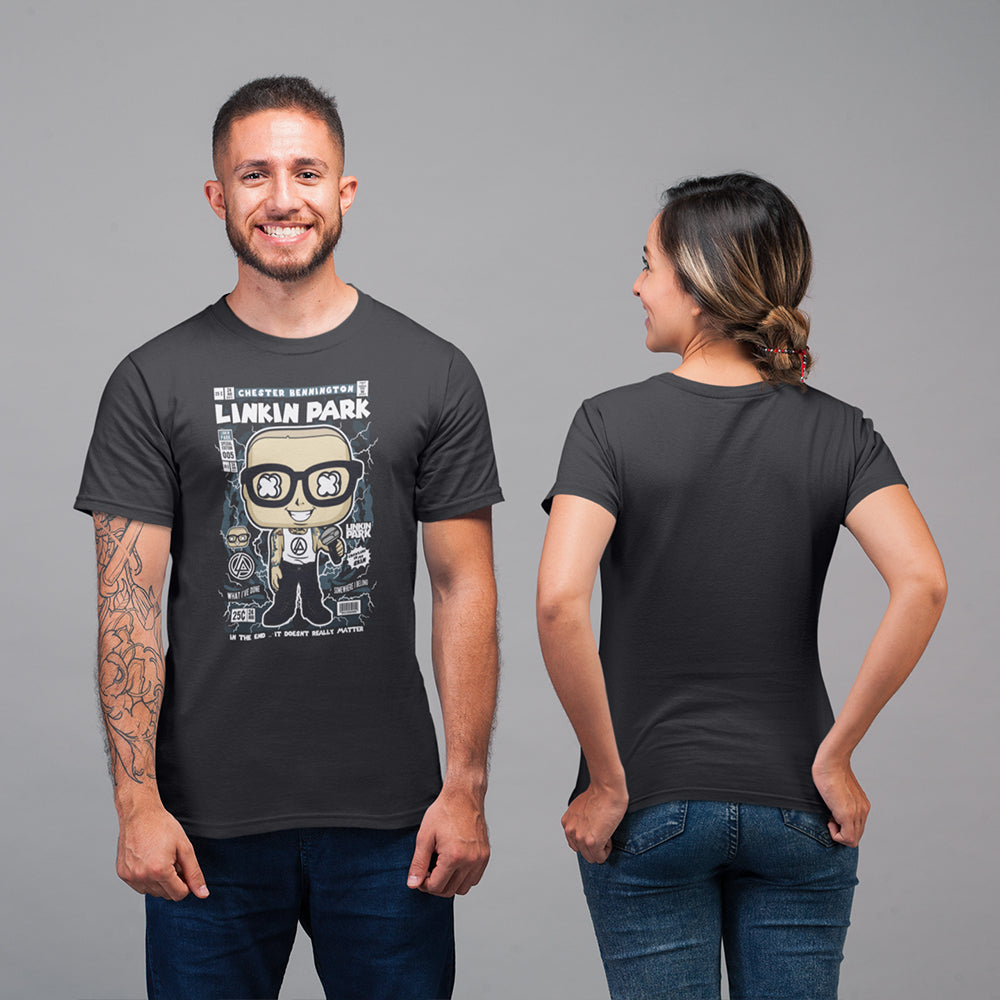 Linkin Park Chester Bennington Pop Art Unisex T-Shirt - Soulskart