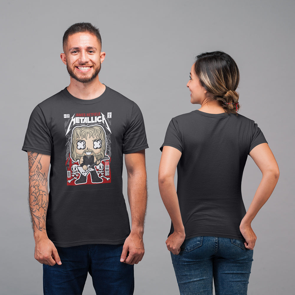 Metallica Pop Art Unisex T-Shirt - Soulskart