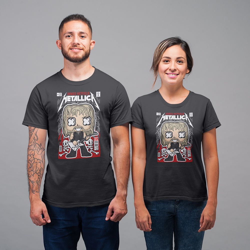 Metallica Pop Art Unisex T-Shirt - Soulskart
