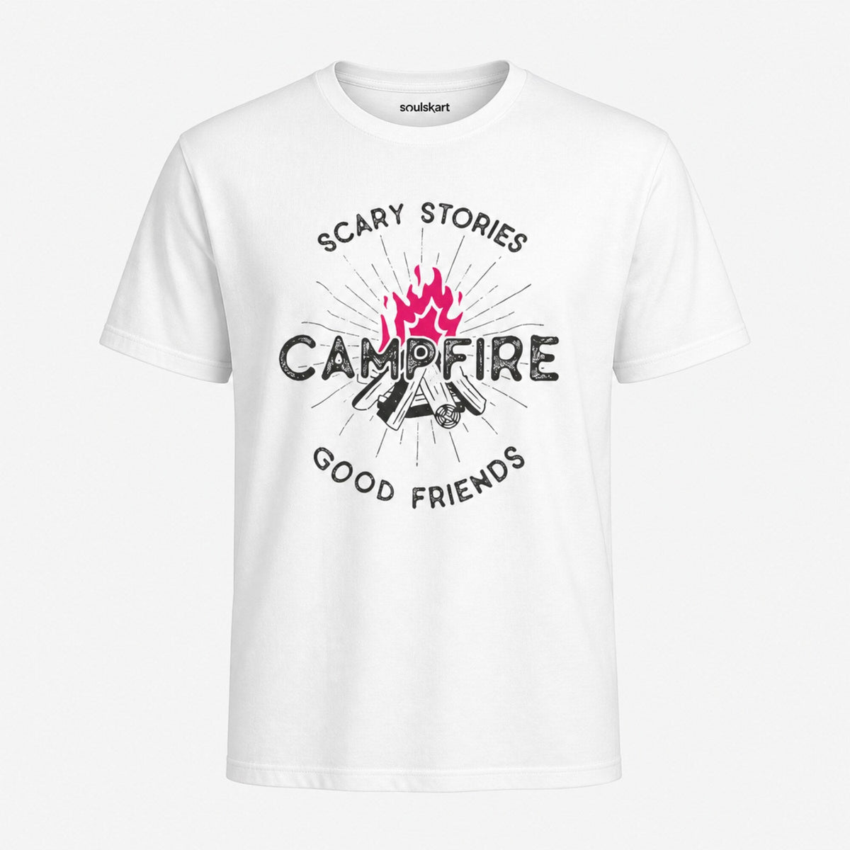 Campfire Unisex T-Shirt — front view