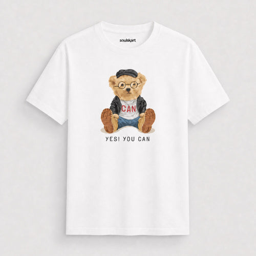 Can Attitude Unisex Streetwear Tee — front view