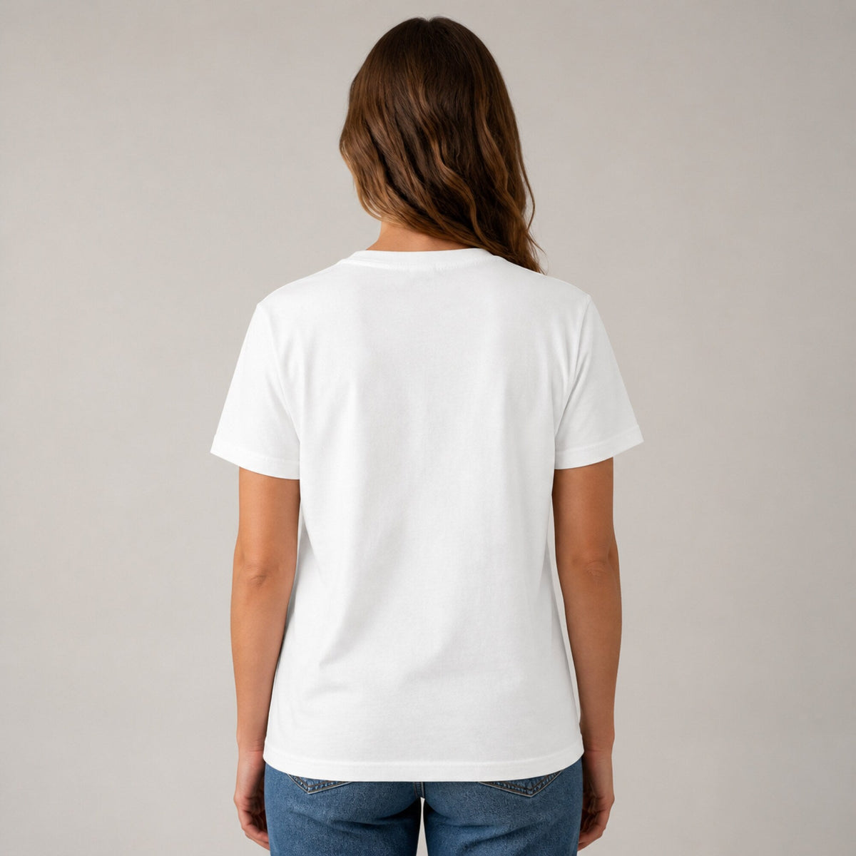 Cat Lovers Hiss T-Shirt — worn on model, back
