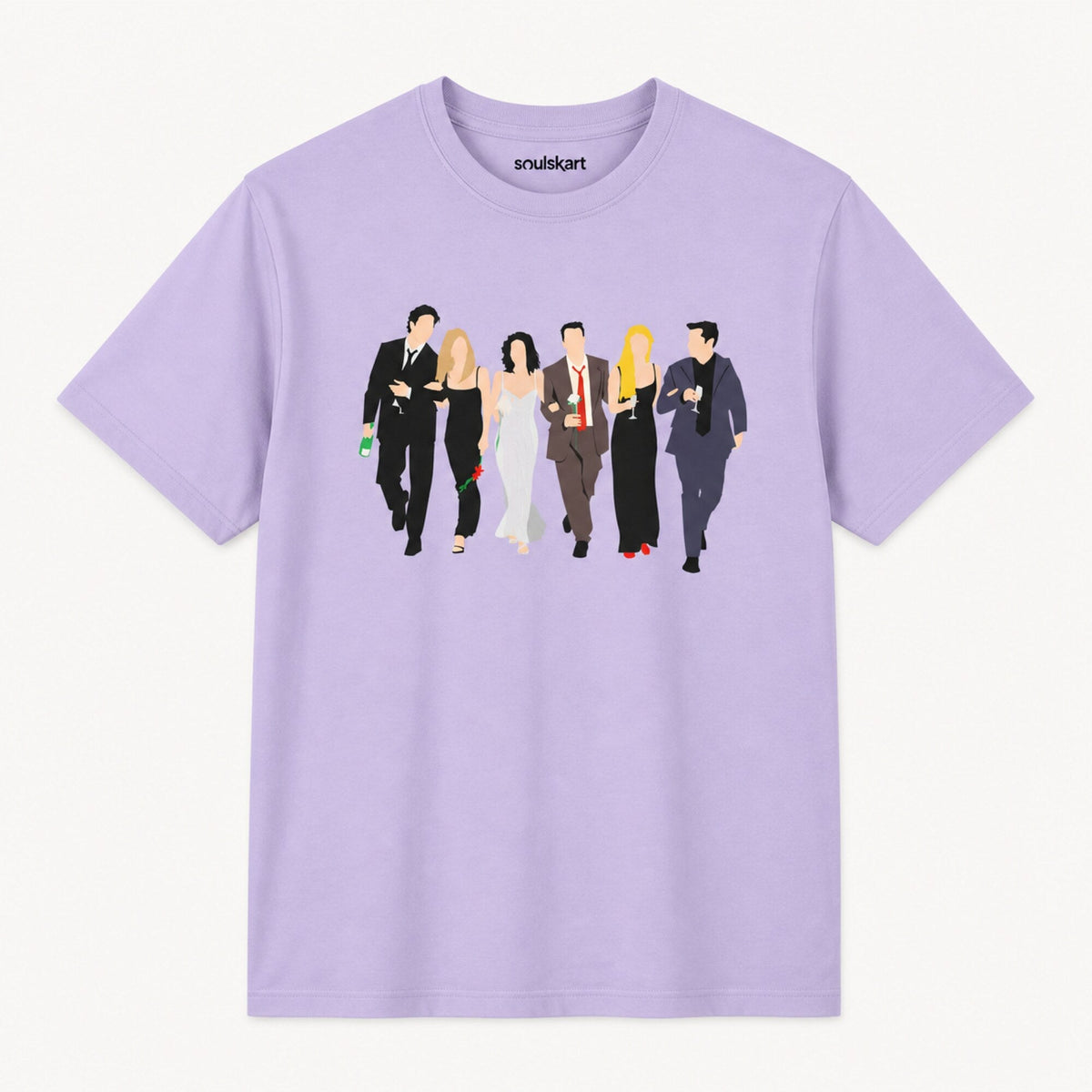 Central Perk Chic Unisex Friends Fan T-Shirt — front view
