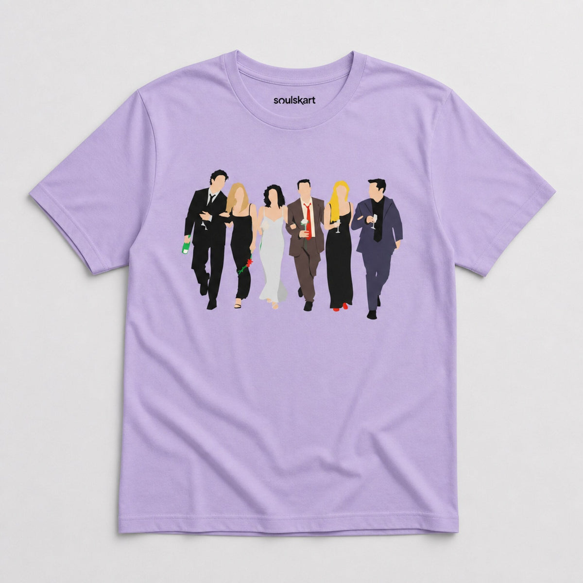 Central Perk Chic Unisex Friends Fan T-Shirt — on hanger